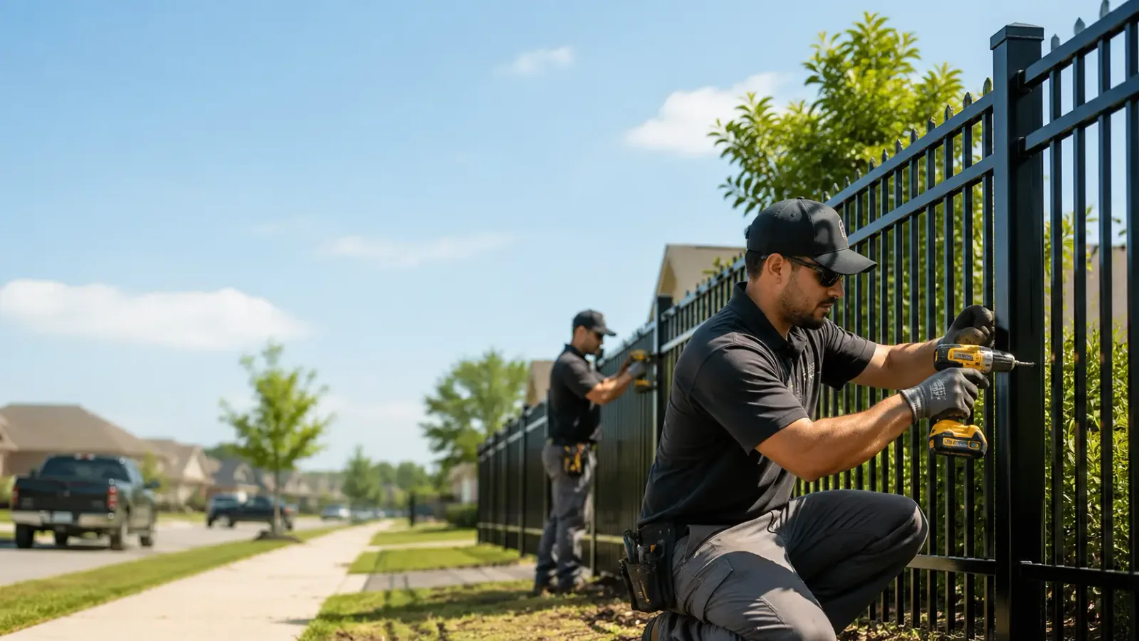 Metal Fence Installation in Lamont, OK